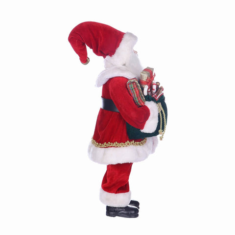 9.5*10*18.5'' CHRISTMAS SANTA DÉCOR