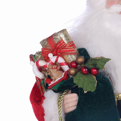 9.5*10*18.5'' CHRISTMAS SANTA DÉCOR