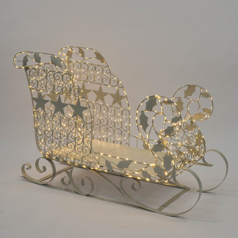 45*15.75*30'' Christmas Sleigh Décor