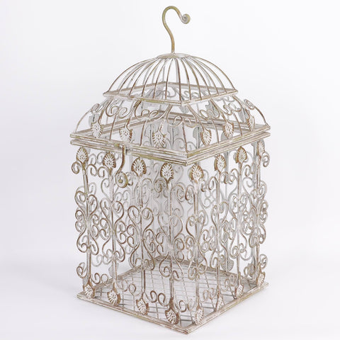 25*12*12'' Christmas Bird Cage Décor