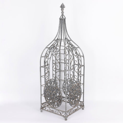 38*11.75*11.75'' Christmas Bird Cage Décor