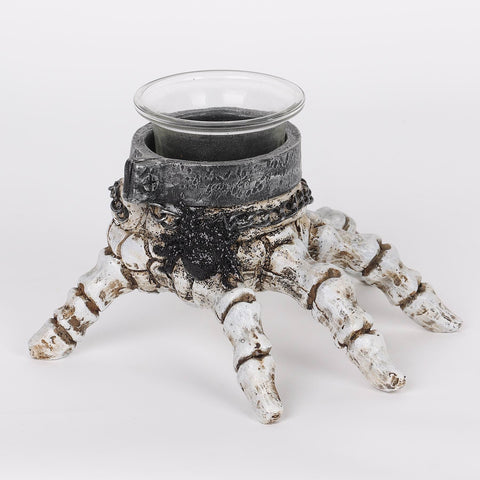 3.75H HALLOWEEN HAND CANDLE HOLDER