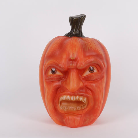 12IN HALLOWEEN  PLASTIC PUMPKIIN W/LITE