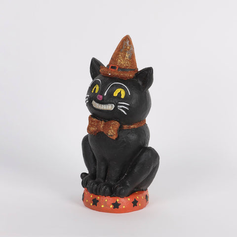 10.5IN HALLOWEEN CAT TABLE TOP