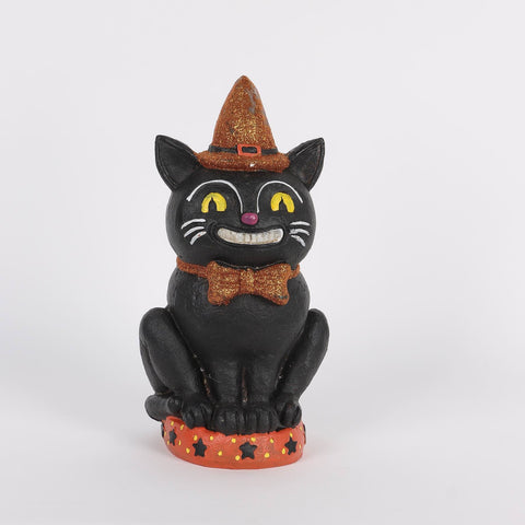 10.5IN HALLOWEEN CAT TABLE TOP