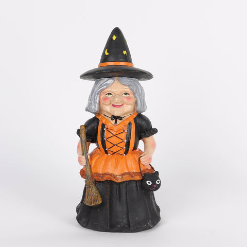 10.5IN HALLOWEEN WITCH TABLE TOP