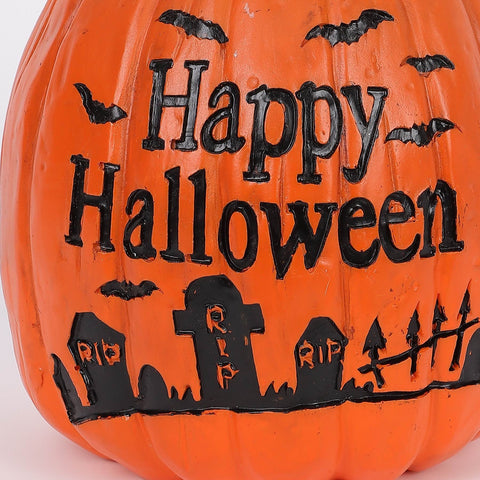 7.5IN HALLOWEEN PUMPKIIN TABLE TOP