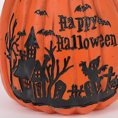 7.5IN HALLOWEEN PUMPKIIN TABLE TOP