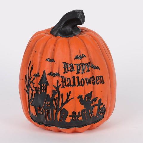 7.5IN HALLOWEEN PUMPKIIN TABLE TOP