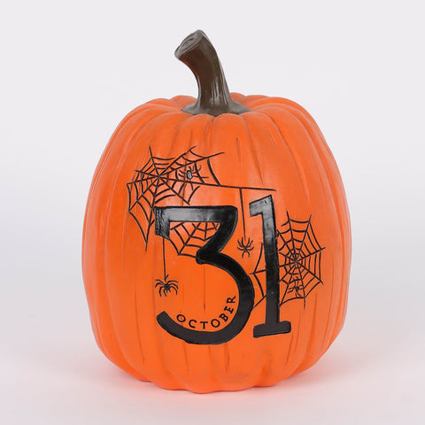 7.5IN HALLOWEEN PUMPKIIN TABLE TOP