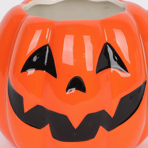 4.5IN HALLOWEEN PUMPKIN MUG