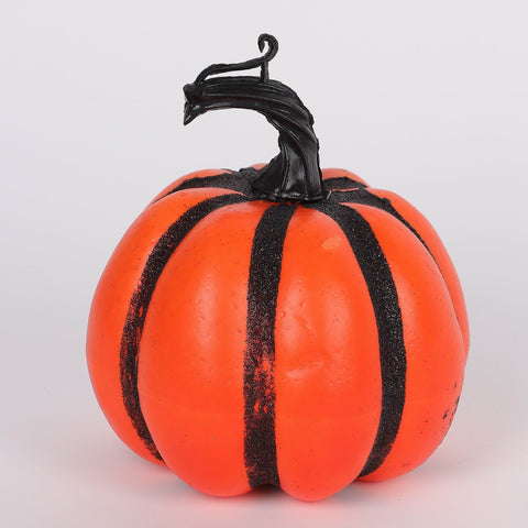 4.5IN HALLOWEEN FOAM PUMPKIN ORG TABLETOP
