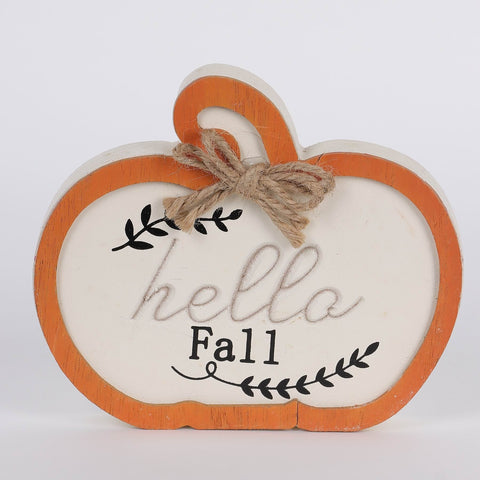 5IN FALL HELLO FALL DÉCOR