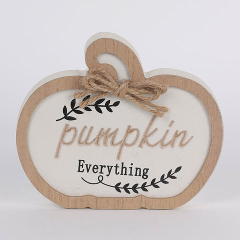 5IN FALL PUMPKIN EVERYTHING DÉCOR