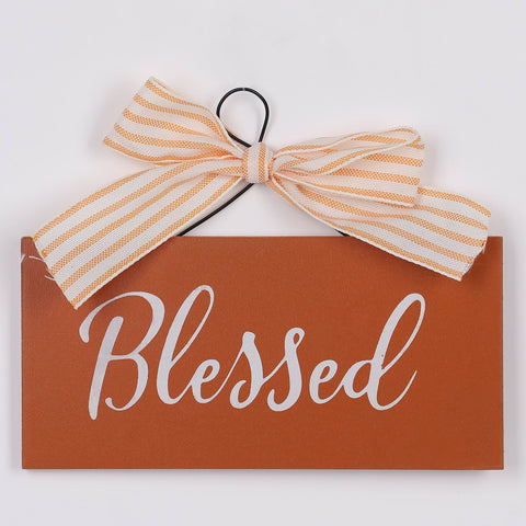 5.25IN FALL BELSSED HANGING DÉCOR