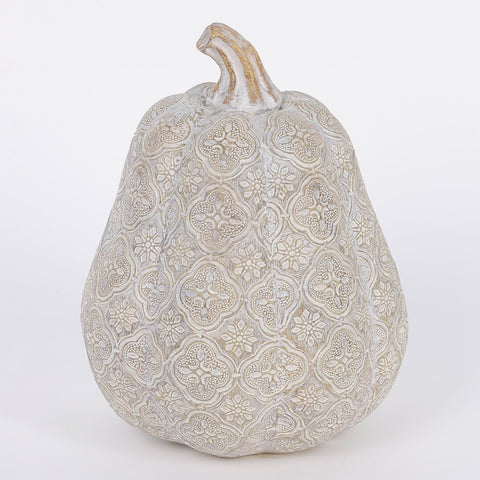 7IN FALL RESIN PUMPKIN DÉCOR