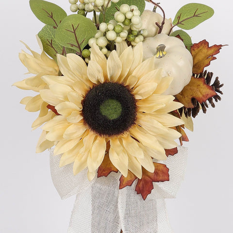 17IN FALL SUNFLOWERS FLORAL DÉCOR