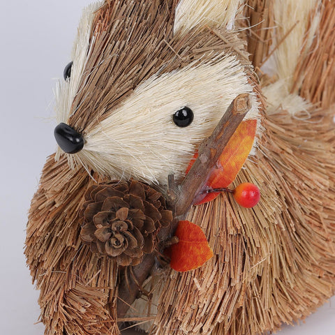 6IN FALL SQUIRREL DÉCOR