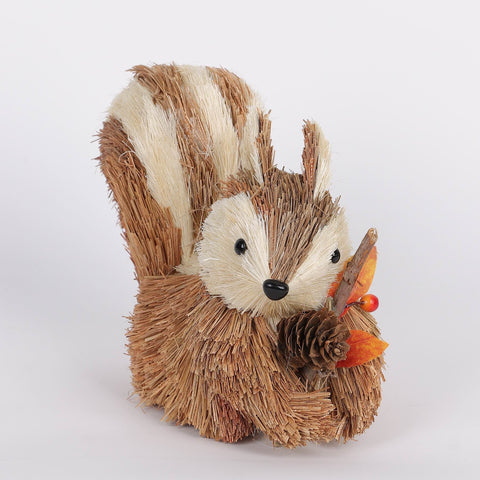 6IN FALL SQUIRREL DÉCOR