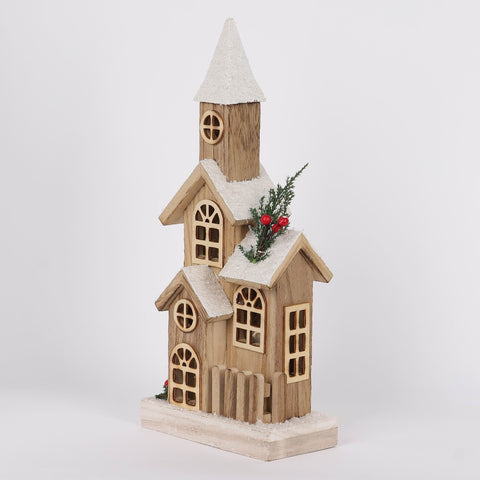 15.25In Christmas Lighted House Décor