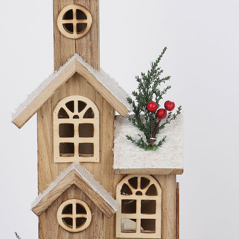 15.25In Christmas Lighted House Décor