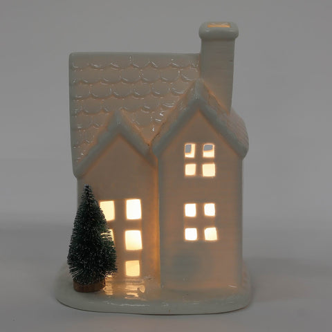 7.25In Christmas Lighted White House Décor