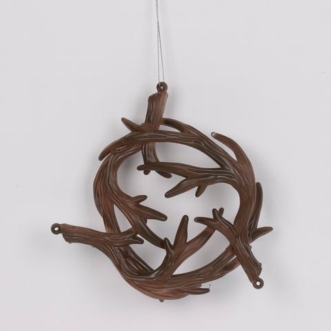 6*2In Matt Brown Antler Ornament
