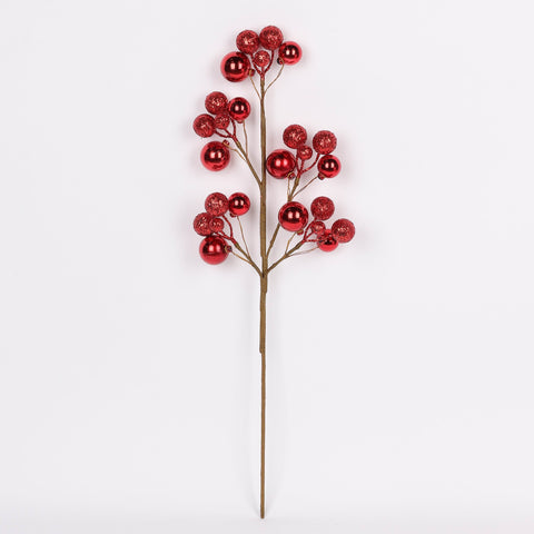 Christmas 24‘’ Red Berries Pick