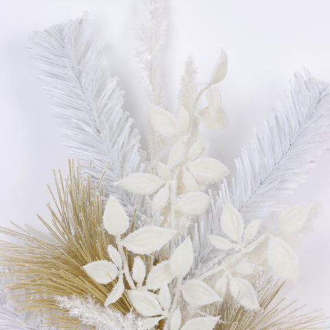 Christmas 24‘’ Mixed Leaves Pick