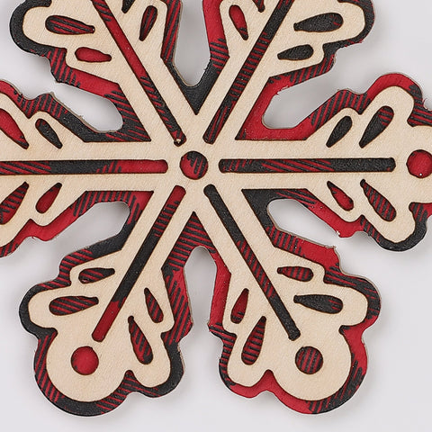 4.5In Snowflake Ornament