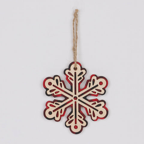 4.5In Snowflake Ornament