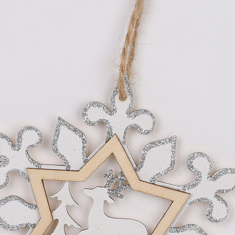 5.25In Snowflake Ornament