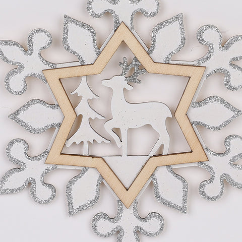 5.25In Snowflake Ornament