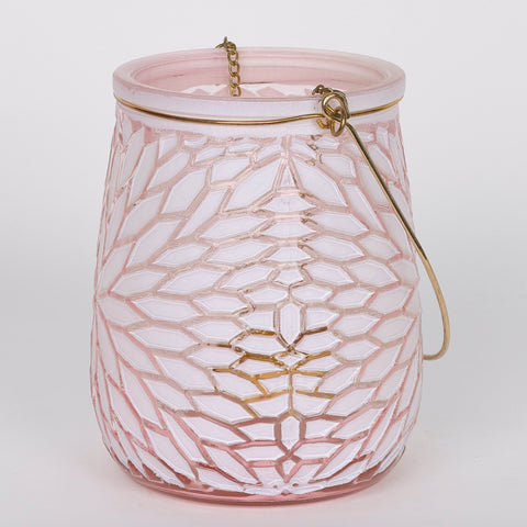 5.25*5.25*5.5''Glass Lantern Décor