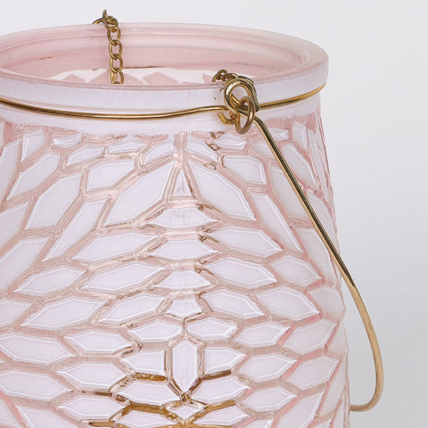5.25*5.25*5.5''Glass Lantern Décor