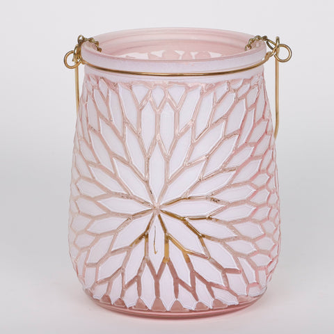 5.25*5.25*5.5''Glass Lantern Décor