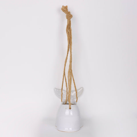 6.75*3.75*4‘’ White Whale Decor