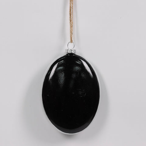 3.5*5'' Bird Scene Glass Ornamnet