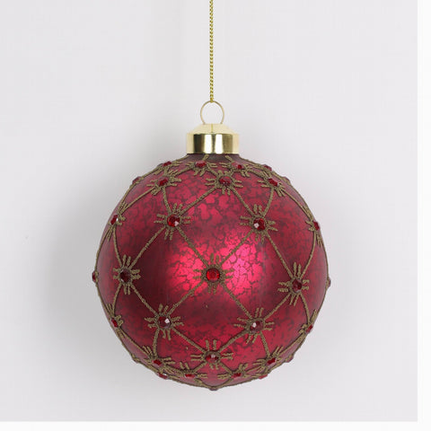 4''H Red Ornament