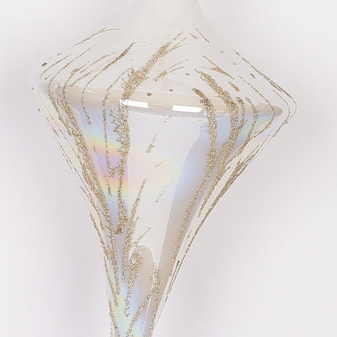 3.5X6.5In Teardrop Ornament