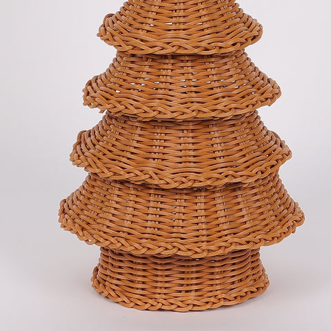 7.5?X19.5 Inch Tree Cone W/Star Décor