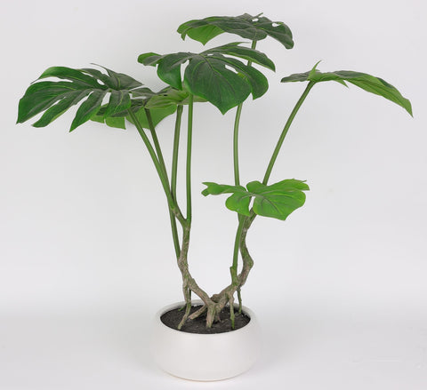 7*24''Greenery Palm Leaf Arrangement Décor