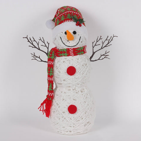 16*7*21'' Snowman W/Light Décor