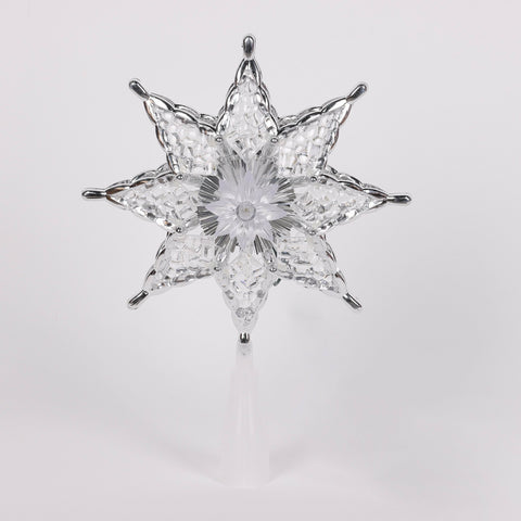 Christmas 8'' Star Tree Topper W/Light