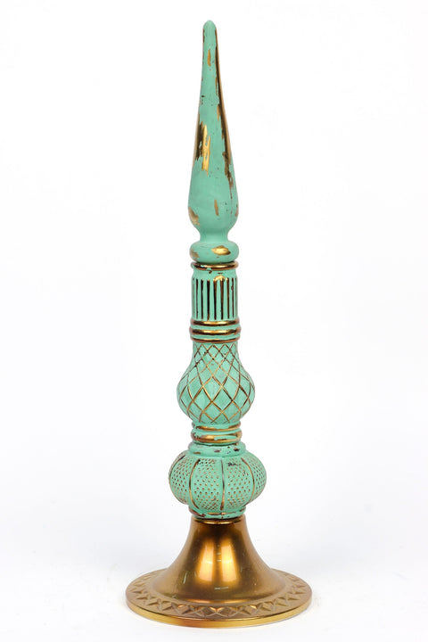 5.11''X5.11''X16.14''Glass Table Décor