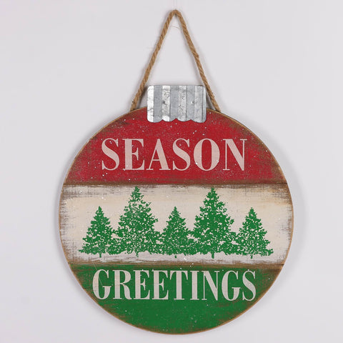 14*0.375*15'' Christmas Ornament Wall Décor