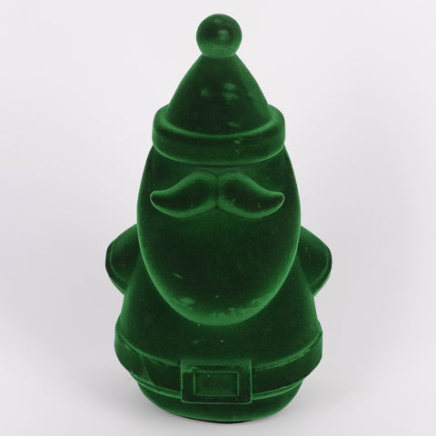 5*4*9'' CHRISTMAS GREEN SANTA DÉCOR
