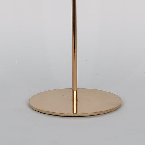 3.875*8.75'' Gold Metal Candle Holder Décor