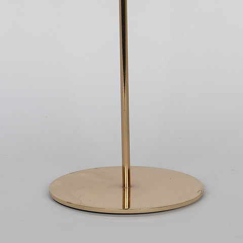 4.0*4.0*11.0‘’ Gold Metal Candle Holder Décor