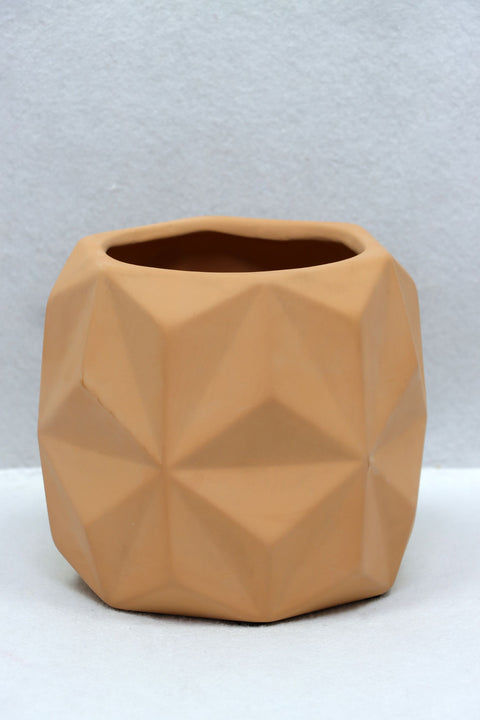 Vase en céramique de 4,7 x 5,1 po